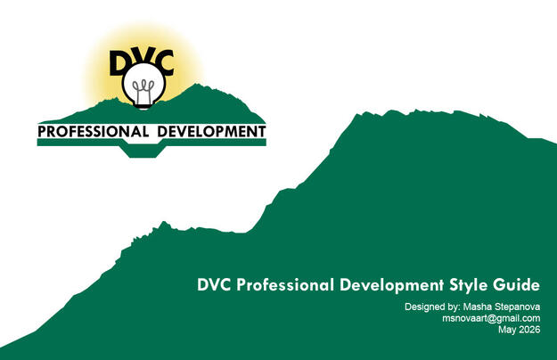 DVC PD Cover Page
