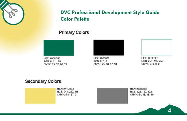 DVC PD Colors