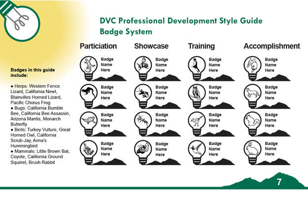 DVC PD Badge Examples