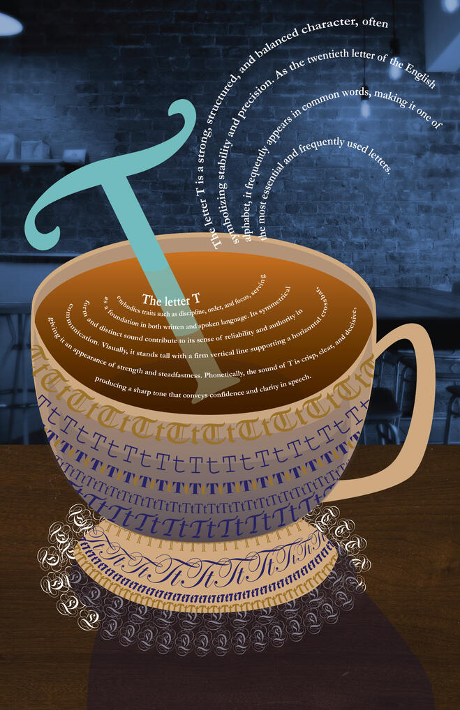 Poster for the letter T