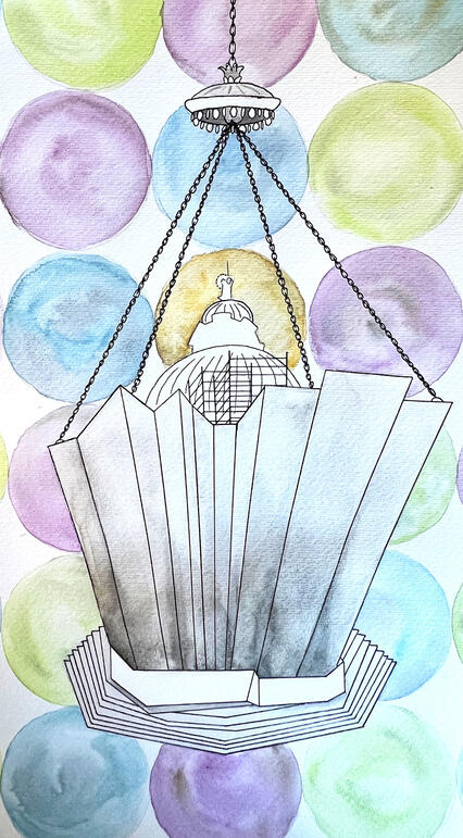 Under Construction - Watercolor and Fine Liner