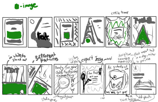 General Use Template Idea Sketches